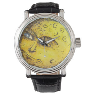 Relógio De Pulso Moon Face Watch