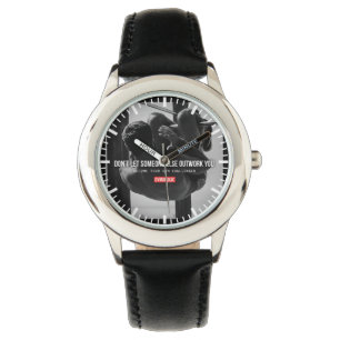 Relógio De Pulso Motivação de Gym de Construção de Bodybuilding