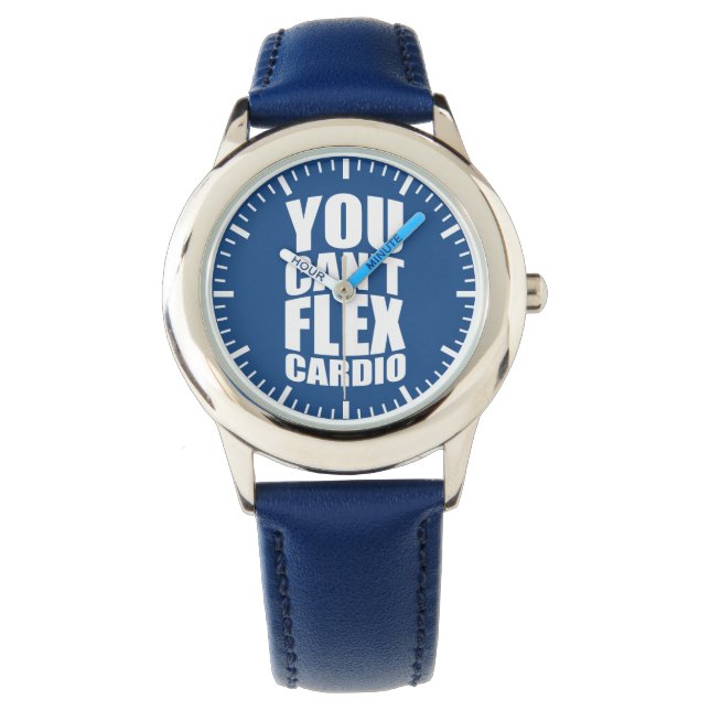Relógio De Pulso Motivação de Gym de Construção de Bodybuilding (Frente)