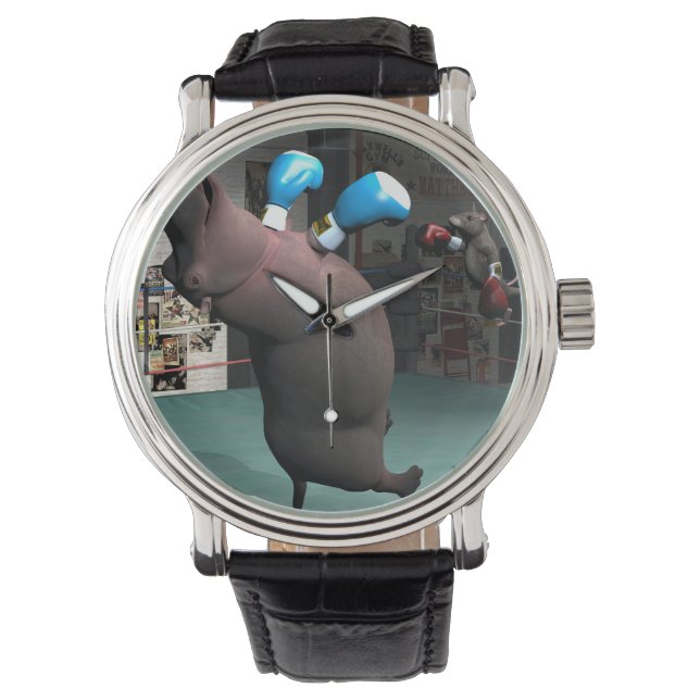 Relógio De Pulso Mouse Beats Hippo KO (Frente)