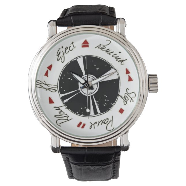 Relógio De Pulso mp3 Player Watch (Frente)