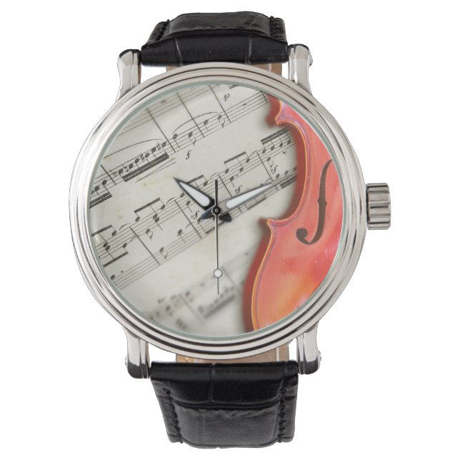 Relógio De Pulso Music Lover's Watch by RoseWrites (Frente)