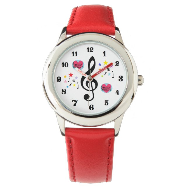 Relógio De Pulso Musical Lifetimes Kids 'I Love Music' Watch (Frente)