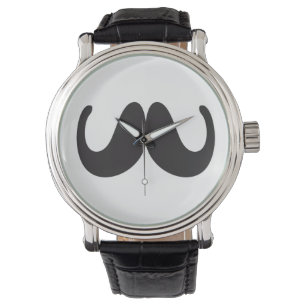 Relógio De Pulso Mustache Watch