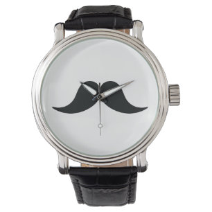 Relógio De Pulso Mustache Watch