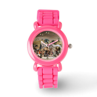 Relógio De Pulso Natividade Cena de Natal