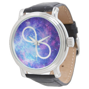 Relógio De Pulso Nebulosa do símbolo da infinidade