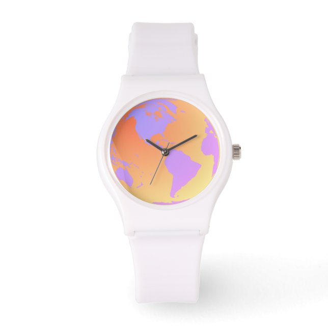 Relógio De Pulso Neon Globe Watch (Frente)