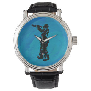 Relógio De Pulso New York Boogie Nights Trumpet Blue
