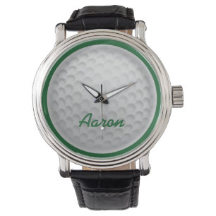 Relógio De Pulso Nome Personalizado Golf Watch Gift