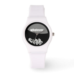 Relógio De Pulso Números Pretos