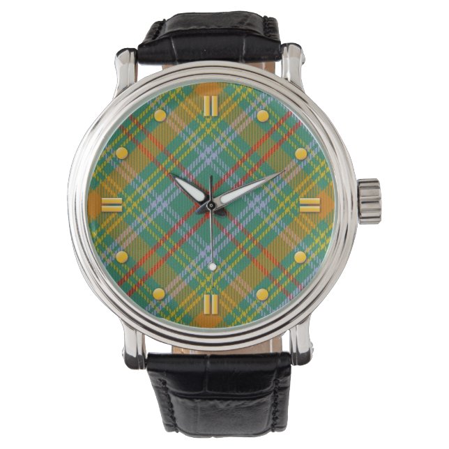 Relógio De Pulso O'Brien Tartan Watch (Frente)