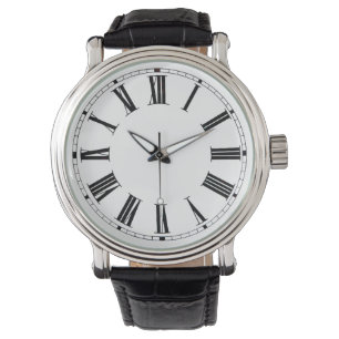 Relógio De Pulso Observatório do Pulso Negro Romano