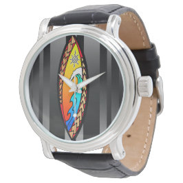 Relógio De Pulso Onda de ponta de lança