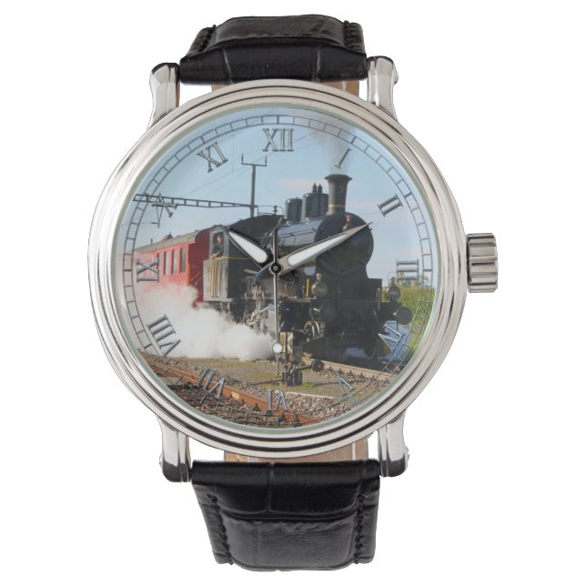 Relógio De Pulso Opções de monitorização e numeração do comboio 30 (Frente)