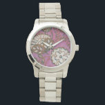 Relógio De Pulso Ornamento radiante I<br><div class="desc">Floral</div>