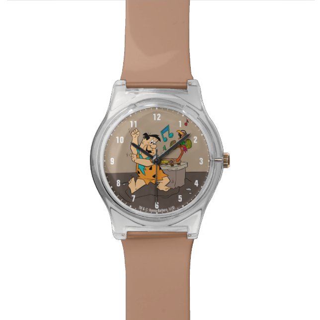 Relógio De Pulso Os Flintstones | Fred Flintstone Dancing (Detalhe)