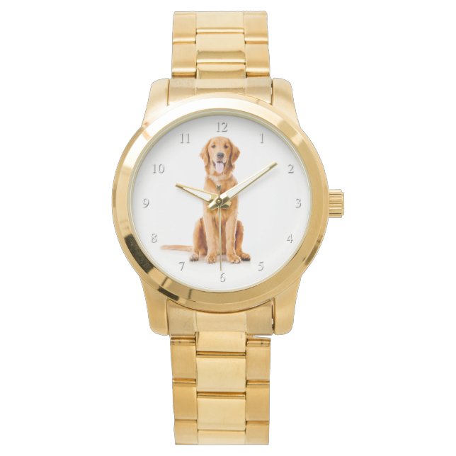 Relógio De Pulso Ouro Retriever Watch (Frente)