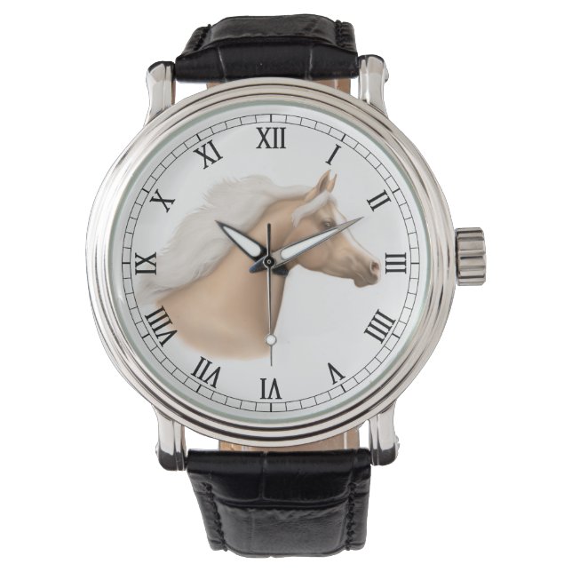 Relógio De Pulso Palomino Arabian Horse Watch (Frente)