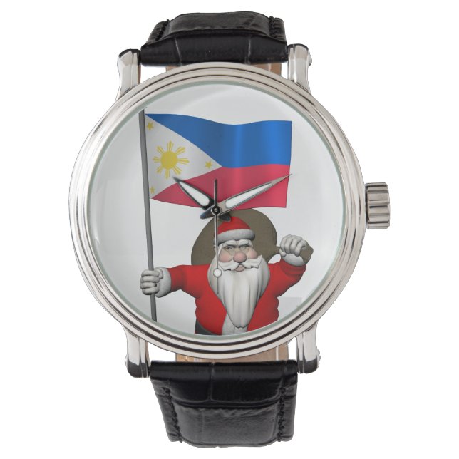 Relógio De Pulso Papai Noel, Alferes Das Filipinas (Frente)