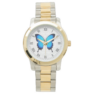 Relógio De Pulso Papilio Ulysses Blue Butterfly Watch