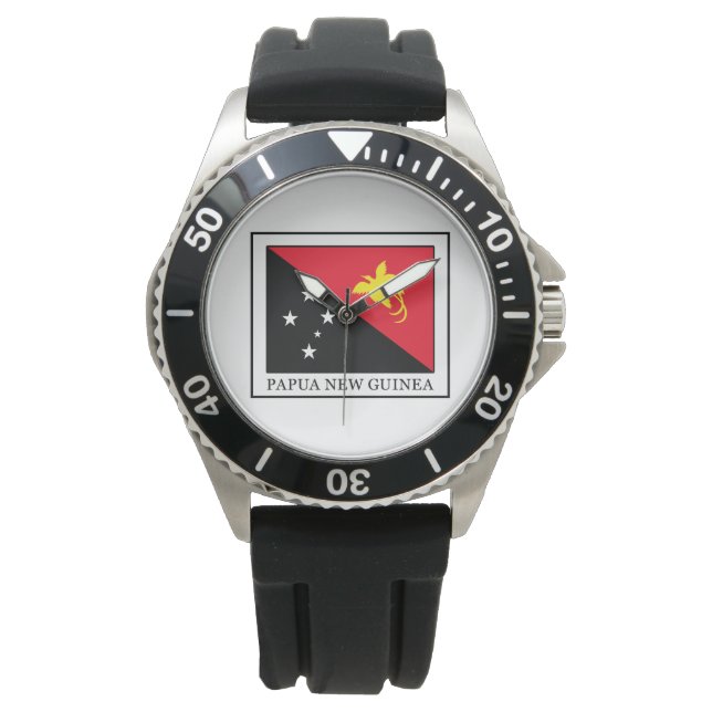 Relógio De Pulso Papua-Nova Guiné (Frente)