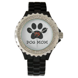 Relógio De Pulso Pawprint Dog Mãe