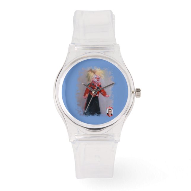 Relógio De Pulso Payaso/Pallaso/Palhaço (Frente)