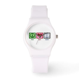 Relógio De Pulso Paz e justiça