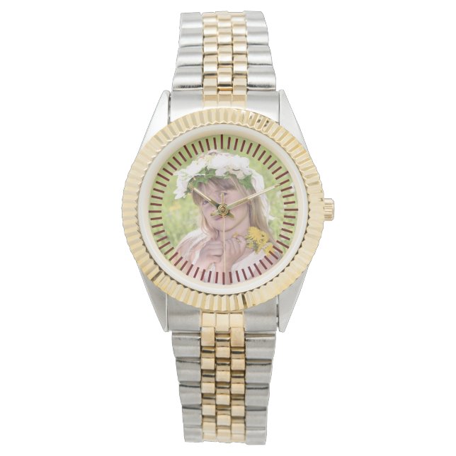 Relógio De Pulso Personalizada personalização de personalização de  (Frente)