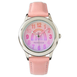Relógio de pulso personalizado para meninas - Cora