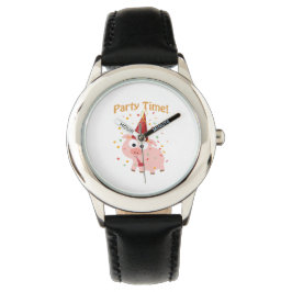 Relógio De Pulso Pig de configuração de tempo de festa