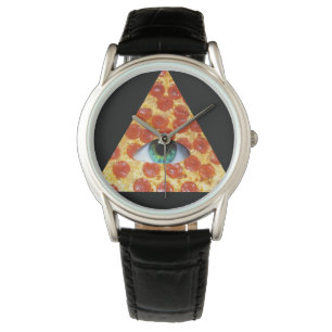 Relógio De Pulso Pizza de Illuminati