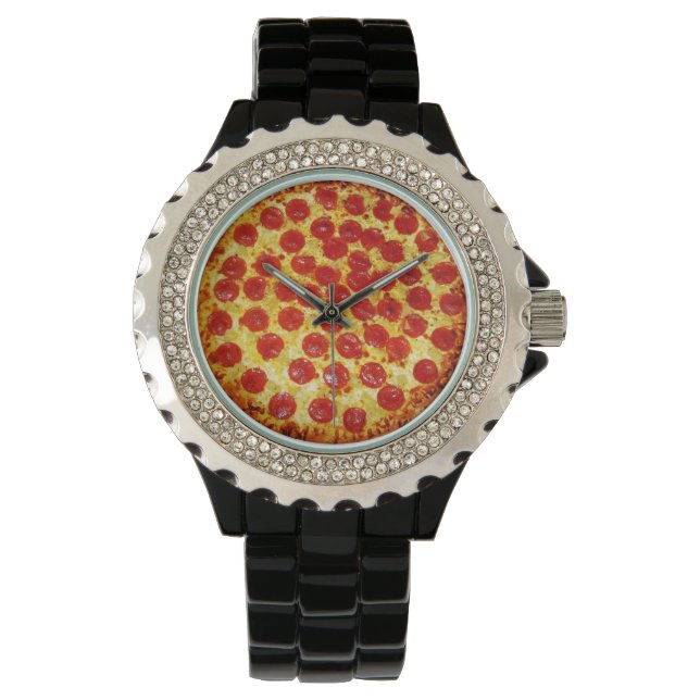 Relógio De Pulso Pizza Wrist Watch (Frente)