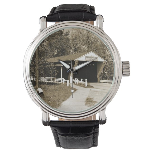 Relógio De Pulso Ponte coberta (Frente)