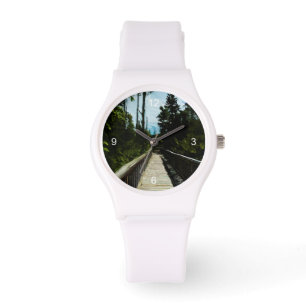 Relógio De Pulso Ponte Sobre O Canyon Canadense