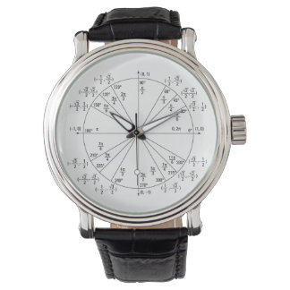 Relógio De Pulso Precalculus Unit Circle Watch
