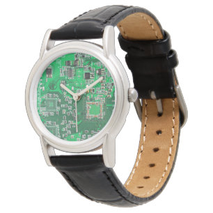 Relógio De Pulso Projeto de Placa de Circuito PCB Verde para Profis
