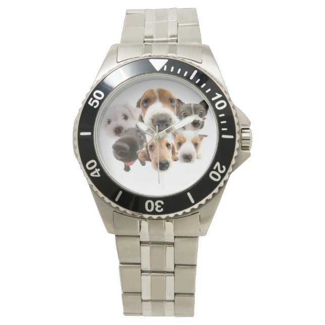 Relógio De Pulso Puppy Noses Wrist Watch (Frente)