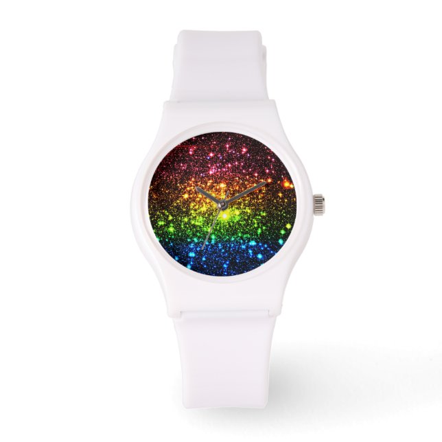 Relógio De Pulso Rainbow Galaxy Watch (Frente)