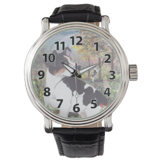 Relógio De Pulso Rat Terrier Puppy Dreamer Wristwatch