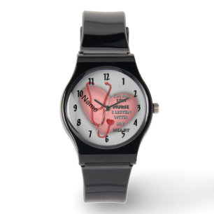 Relógio De Pulso Red Heart LPN Nurse Watch