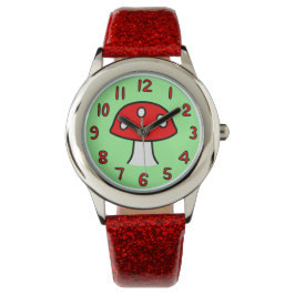 Relógio De Pulso Red Mushroom Watch (Criança)