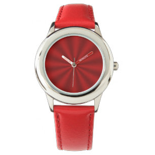 Relógio De Pulso Red Starburst Watch