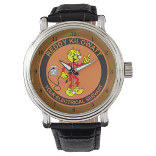 Relógio De Pulso Reddy Kilowatt Muito Divertido