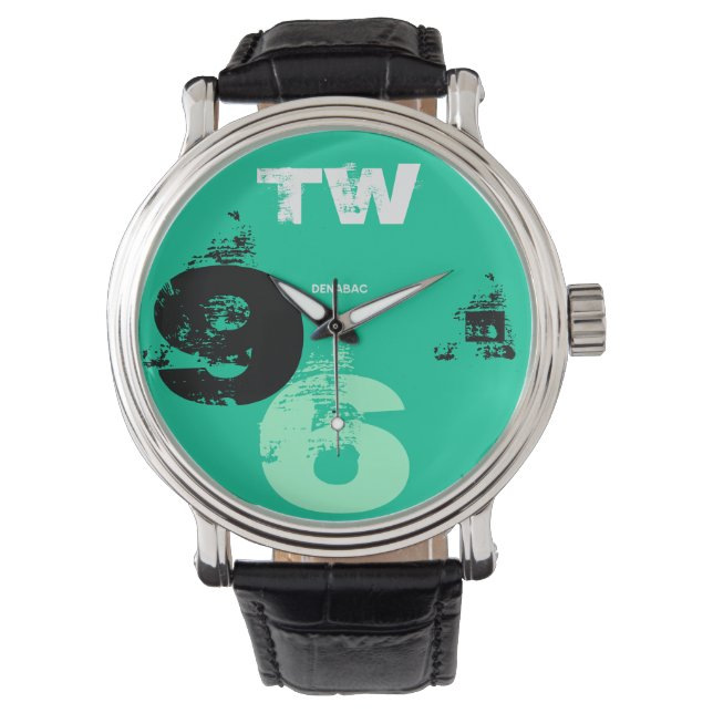 Relógio De Pulso Reloj Hombre 96 Green Sea (Frente)