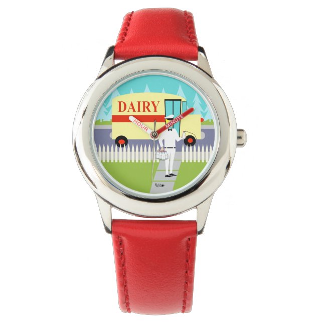Relógio De Pulso Retro Small Town Milkman Kid's Watch (Frente)