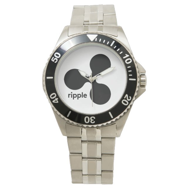 Relógio De Pulso Ripple Watch cromado (Frente)