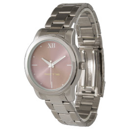 Relógio De Pulso Rosa claro Metallic Perfekt eWatch