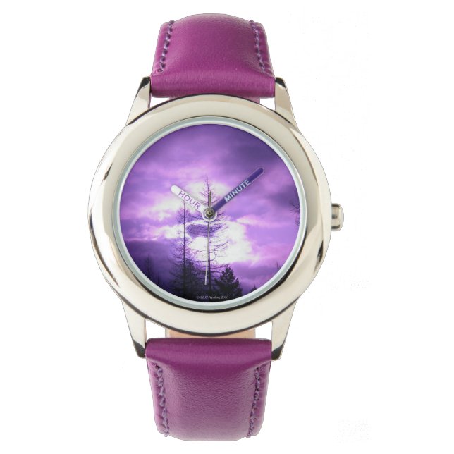 Relógio De Pulso Roxo Sky Watch (Frente)
